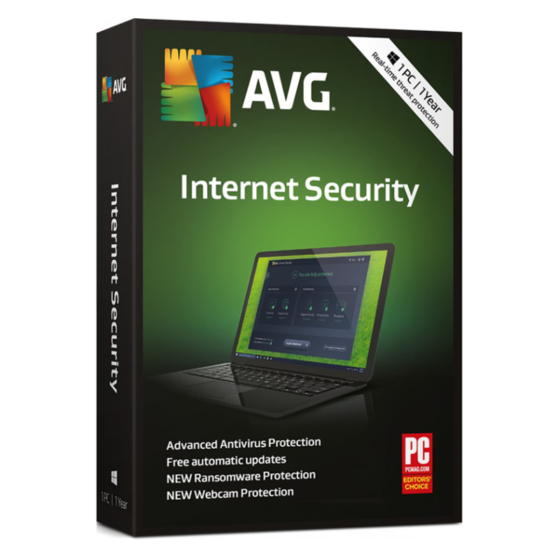 AVG Internet Security (1 device 1 year) - Antivirus