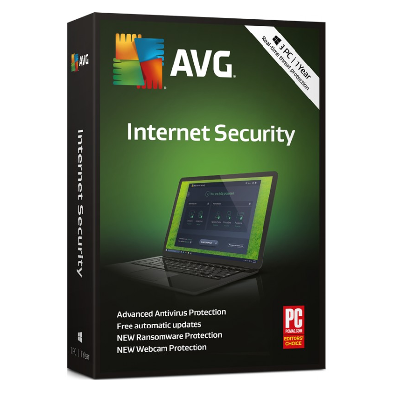 AVG Internet Security (3 devices 2 years) - Antivirus