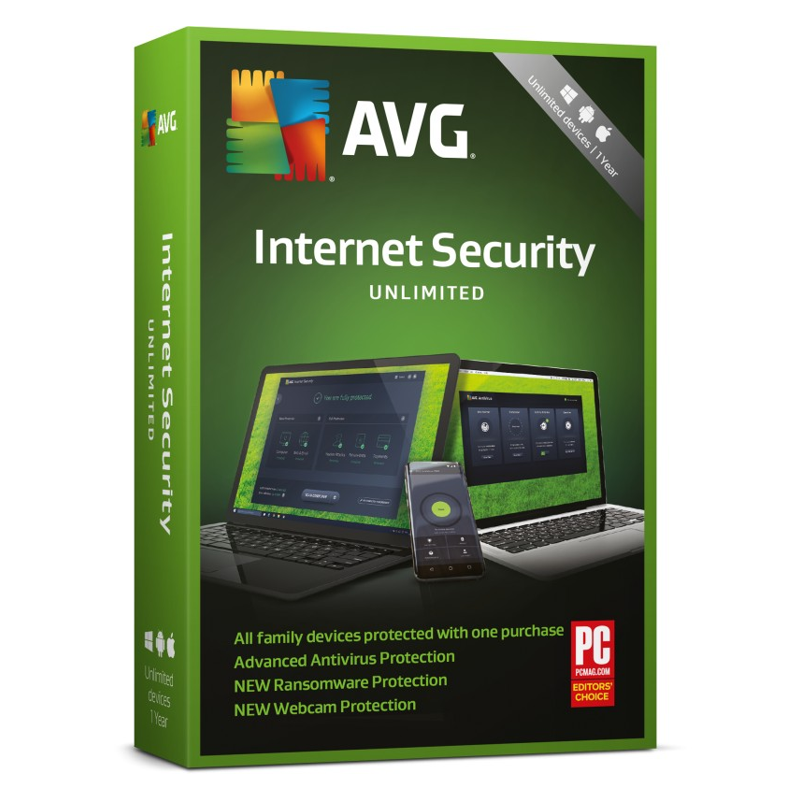 AVG Internet Security (5 devices 2 years) - Antivirus