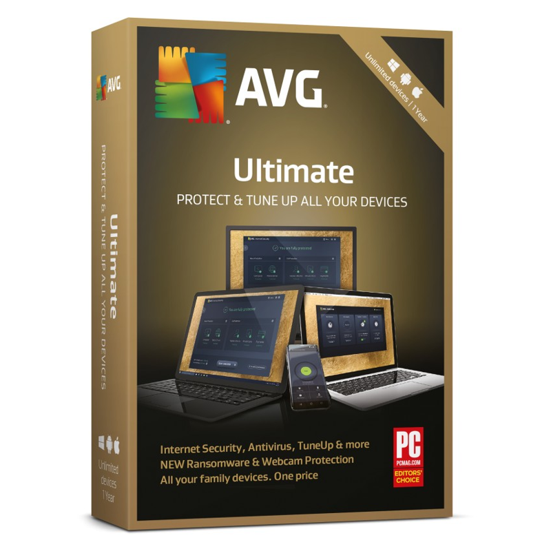 AVG Ultimate (10 devices 2 years) - Antivirus