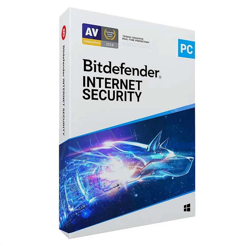 Bitdefender Internet Security (3 devices 1 year) - Antivirus