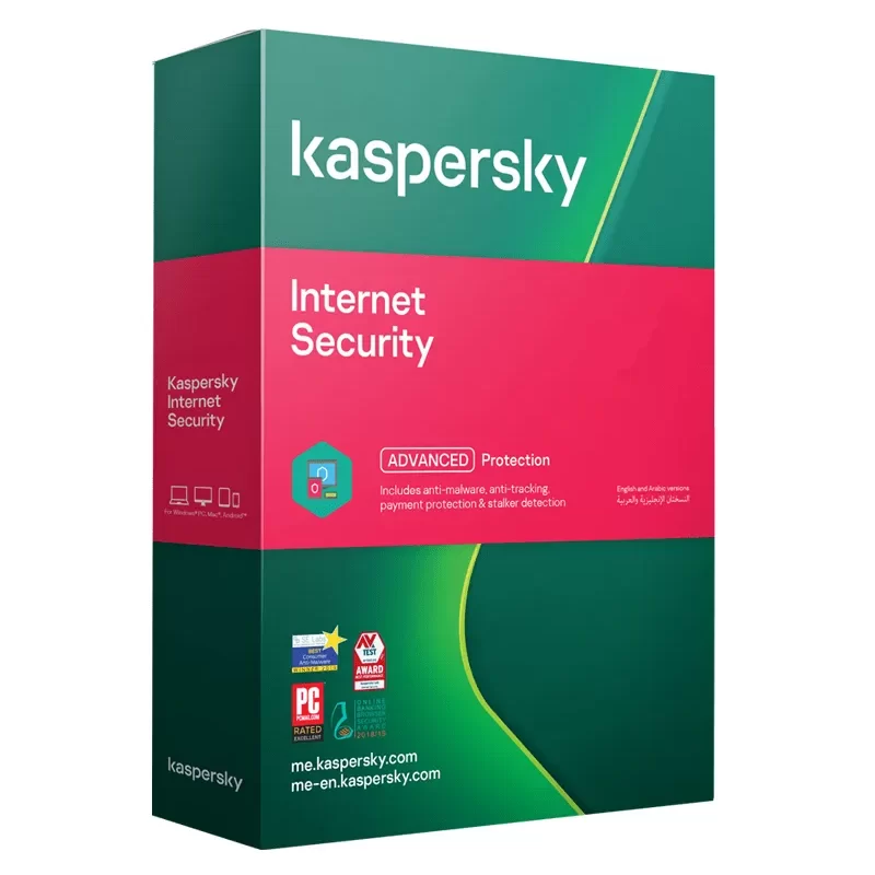 Kaspersky Internet Security (1 devices 1 year) - Antivirus