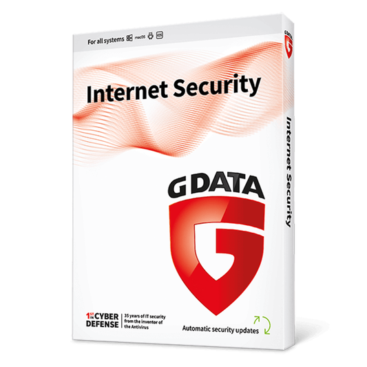 G Data Internet Security (3 devices 1 year) - Antivirus