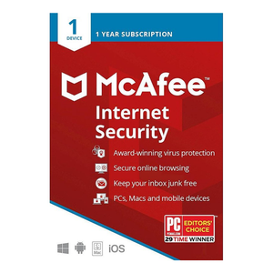 McAfee Internet Security (1 pajisje 1 vit) - Antivirus